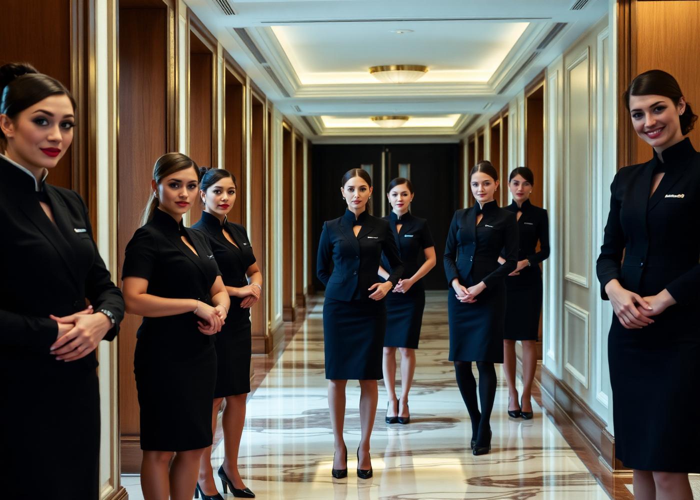 Osprey Concept team of trained hostesses